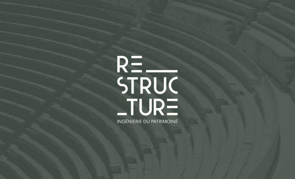 Logo du bureau d'études structure patrimoine Re-Structure