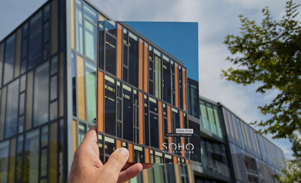 Livret éditions SOHO sur le projet de bureaux High Five à Lyon