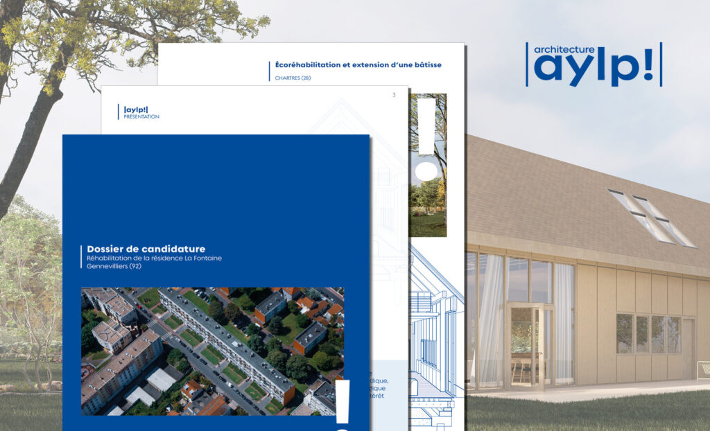 Kit de candidature aux marchés publics d'architecture pour l'atelier aylp